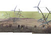 windy landscape, competition entry 2001